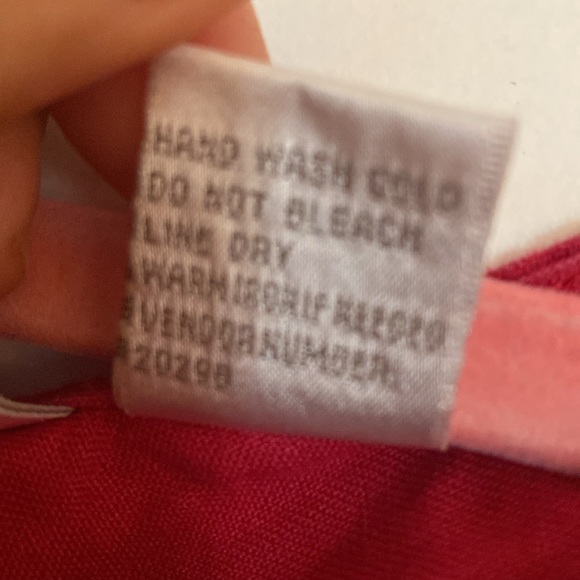 Spiegel 100% Linen (Flax) Cranberry Red long zippered tailored dress flaws pic 3 - Picture 6 of 15